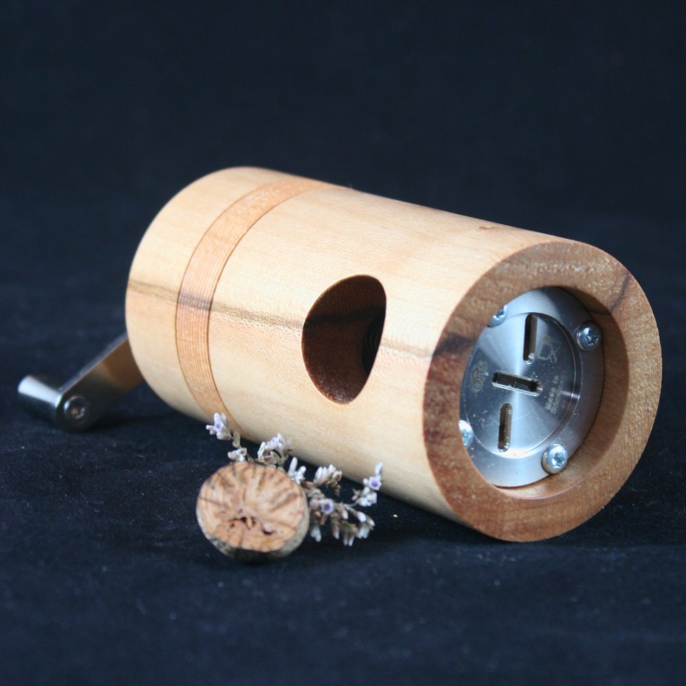 Muskatmühle Ahorn zylindrisch 437.3