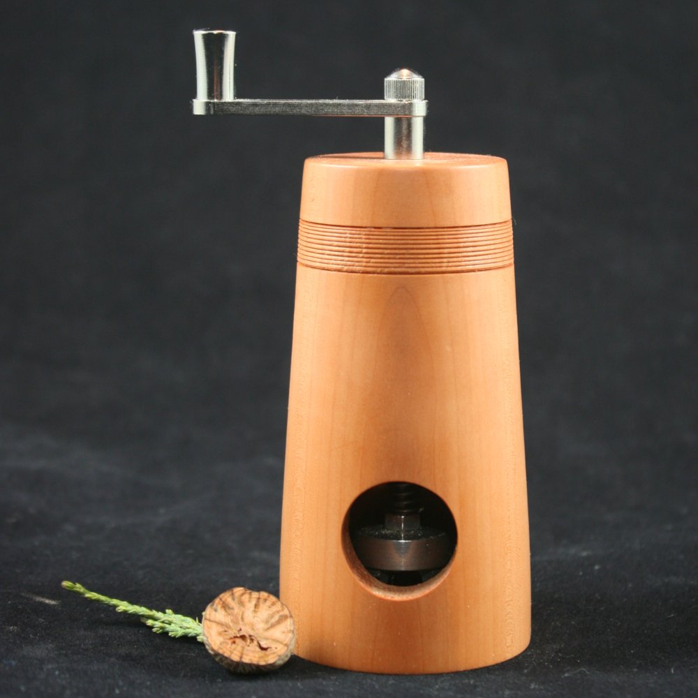 Muskatmühle Birne Kegelform mit Struktur 424.1